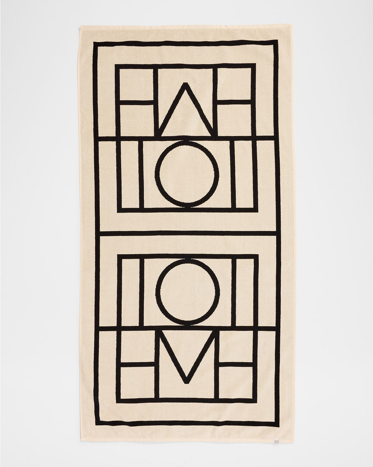 Monogram Jacquard Beach Towel | Neiman Marcus