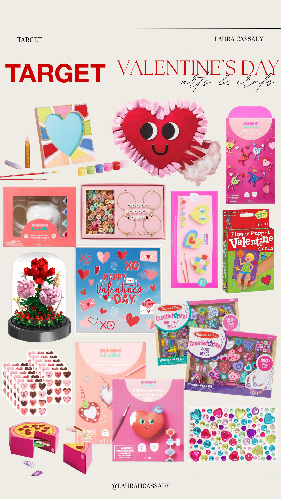 Target Valentine’s Day arts & crafts are such a fun way to celebrate 💘🎨 Perfect for kids’ activities, classroom fun, or a cozy craft day at home. Easy, affordable, and keeps little hands busy. 

 #TargetFinds #ValentinesDayCrafts #KidsArtsAndCrafts #TargetKids #HolidayCrafts #CreativeKids #LTKKids #MomFinds #CraftTime #LTKSeasonal #LTKTall #LTKKids