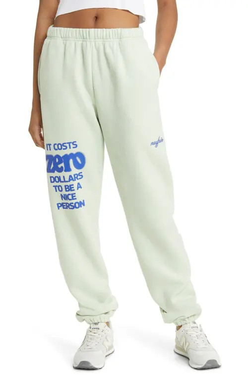 THE MAYFAIR GROUP It Costs Joggers in Seafoam at Nordstrom, Size Xx-Large | Nordstrom