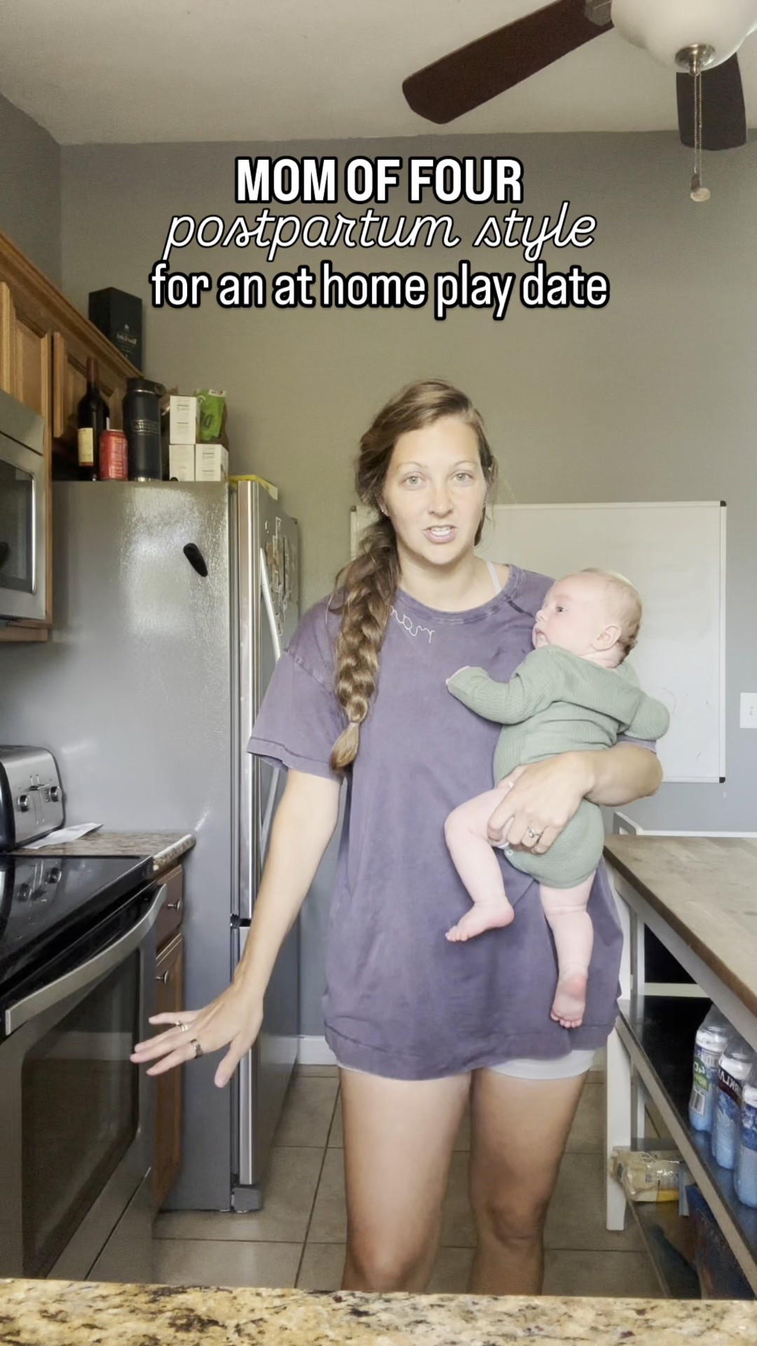 Comfort is key in postpartum. I’m living in this shirt