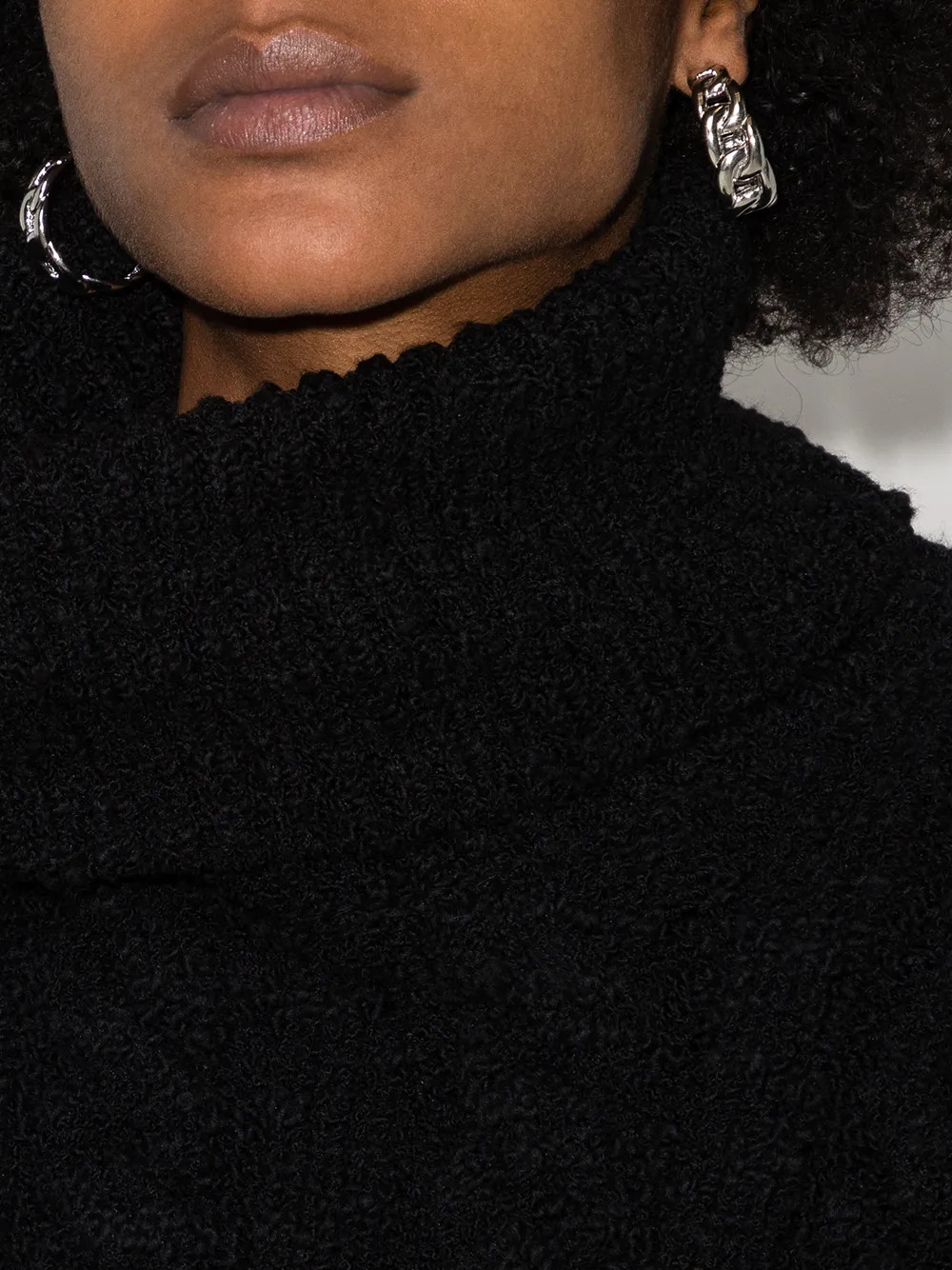 Kenneth Jay Lane chain-link Hoop Earrings - Farfetch | Farfetch Global