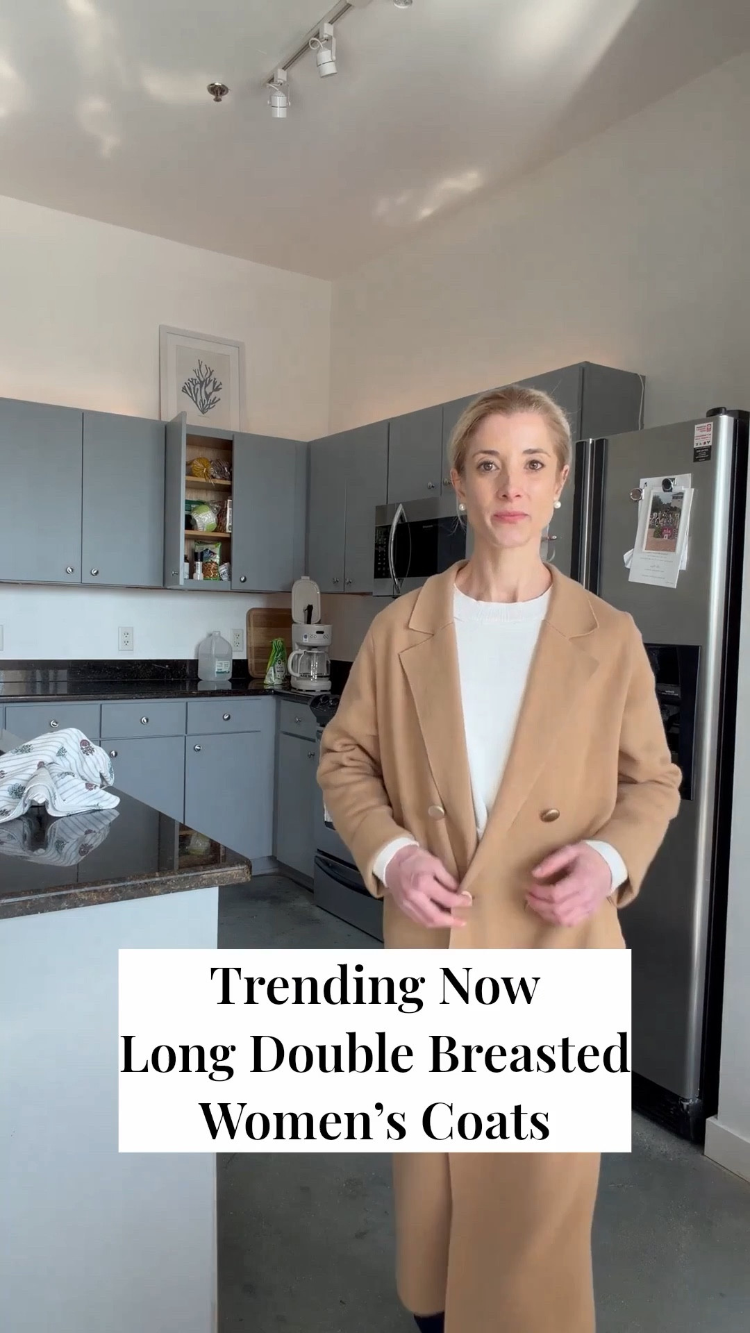 Shop my video from My Chic Style Live pre-recorded videos for my livestream. "Arach&Cloz Women's Wool Blend Double Breasted Winter Outfits Long Cardigan Sweater Coat" 
• Trending look for spring 2026 - comfortable and in style with my high-quality wool blend cardigan.
• Soft, non-itchy fabric- provides a warm yet breathable feel.
• notch lapel and matte metal buttons add a touch of sophistication.
• 2 pockets
• Layer over blouses and wide leg baggy jeans
• Easy care, machine wash in a laundry bag to maintain its shape.

LTK grwm me live on My Chic Style Live for LTK seasonal and LTK petite size friendly amazon fashion finds

#LTKPetite #LTKgrwm #LTKSeasonal