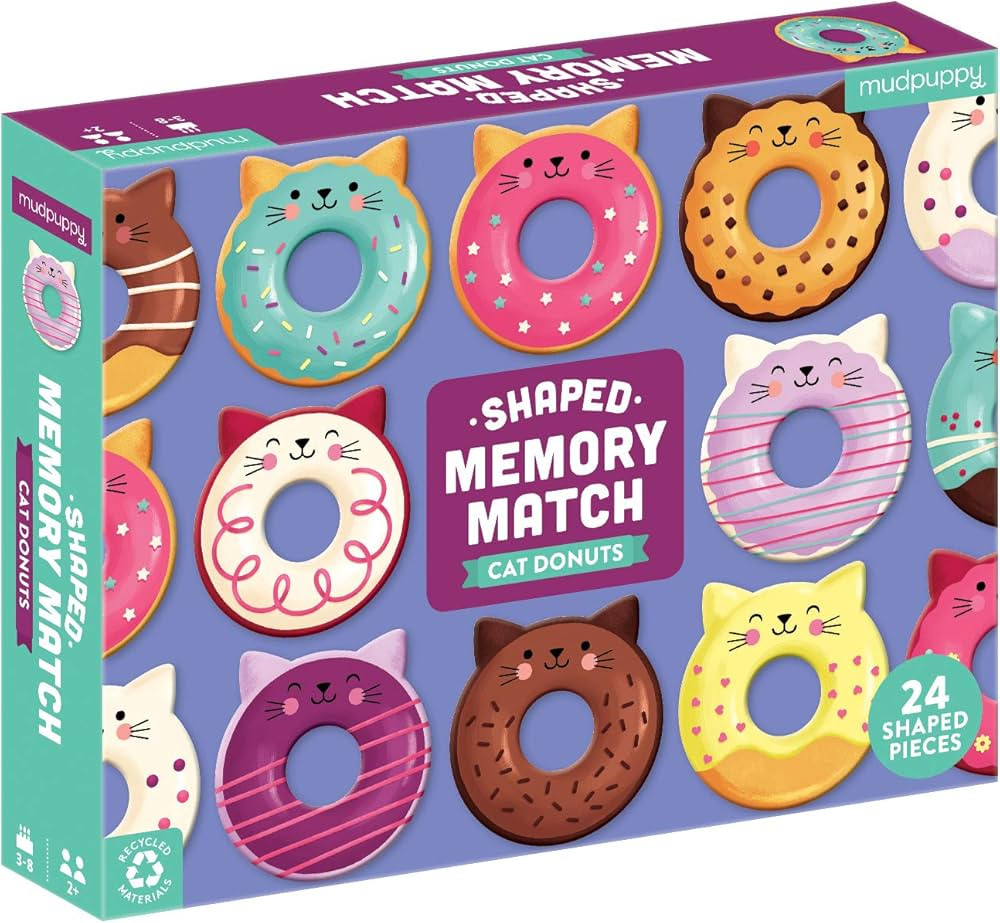 Cat Donuts Shaped Memory Match | Amazon (US)