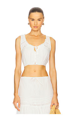 LSPACE Reia Top in White from Revolve.com | Revolve Clothing (Global)