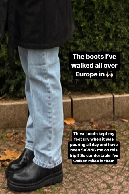 The boots I’ve walked all over Europe in and have absolutely saved my feet !! 

#LTKGiftGuide #LTKHoliday #LTKSeasonal