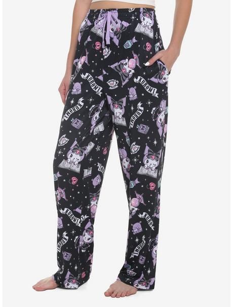 Kuromi Crystal Ball Pajama Pants | Hot Topic
