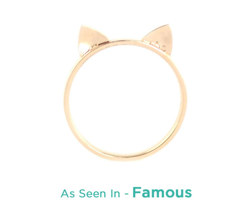 Kitty Rose Gold Ring | Wanderlust + Co