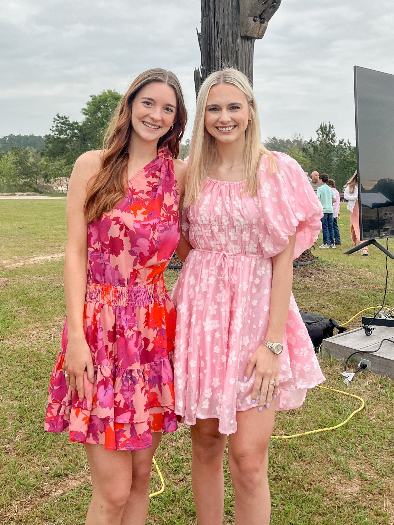 The cutest pink dress for any event! Mine is from a local boutique so I linked similar ones. 
Wedding guest dress, pink dress 

#LTKfindsunder100 #LTKSeasonal #LTKwedding