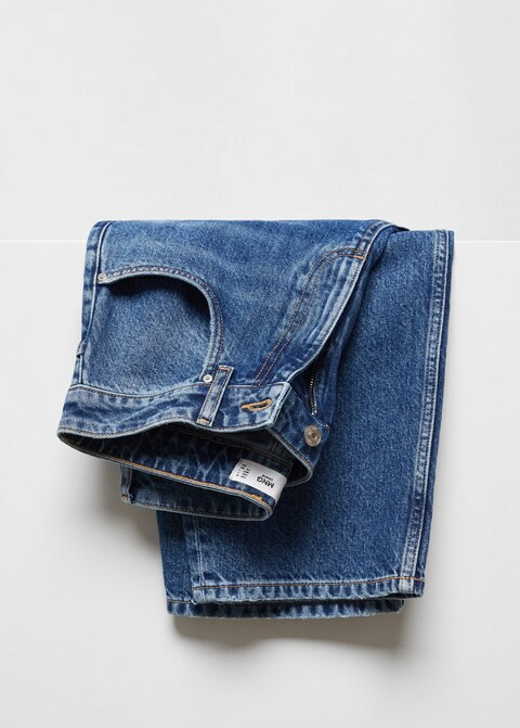 High-waist balloon jeans -  Women | Mango USA | MANGO (US)