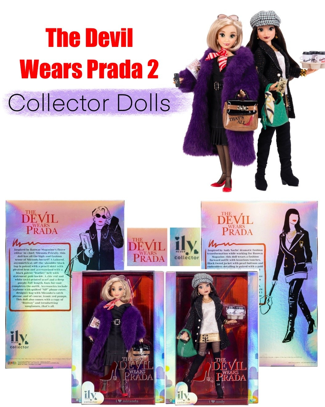 Available for preorder! Disney Ily 4Ever The Devil Wears Prada fashion dolls!


#LTKdayinmylife #LTKmomlife #LTKKids