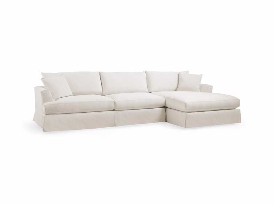 Emory Slipcovered Two Piece Sectional | Arhaus