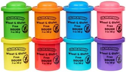 Colorations Wheat & Gluten Free Classic Dough - 8 Colors (2oz Each) | Non-Toxic, Play Dough, Bulk... | Amazon (US)