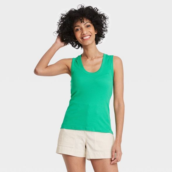 Women's Slim Fit Tank Top - A New Day™ | Target