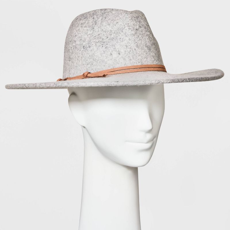 Women's Wide Brim Felt Fedora Hat - Universal Thread™ | Target