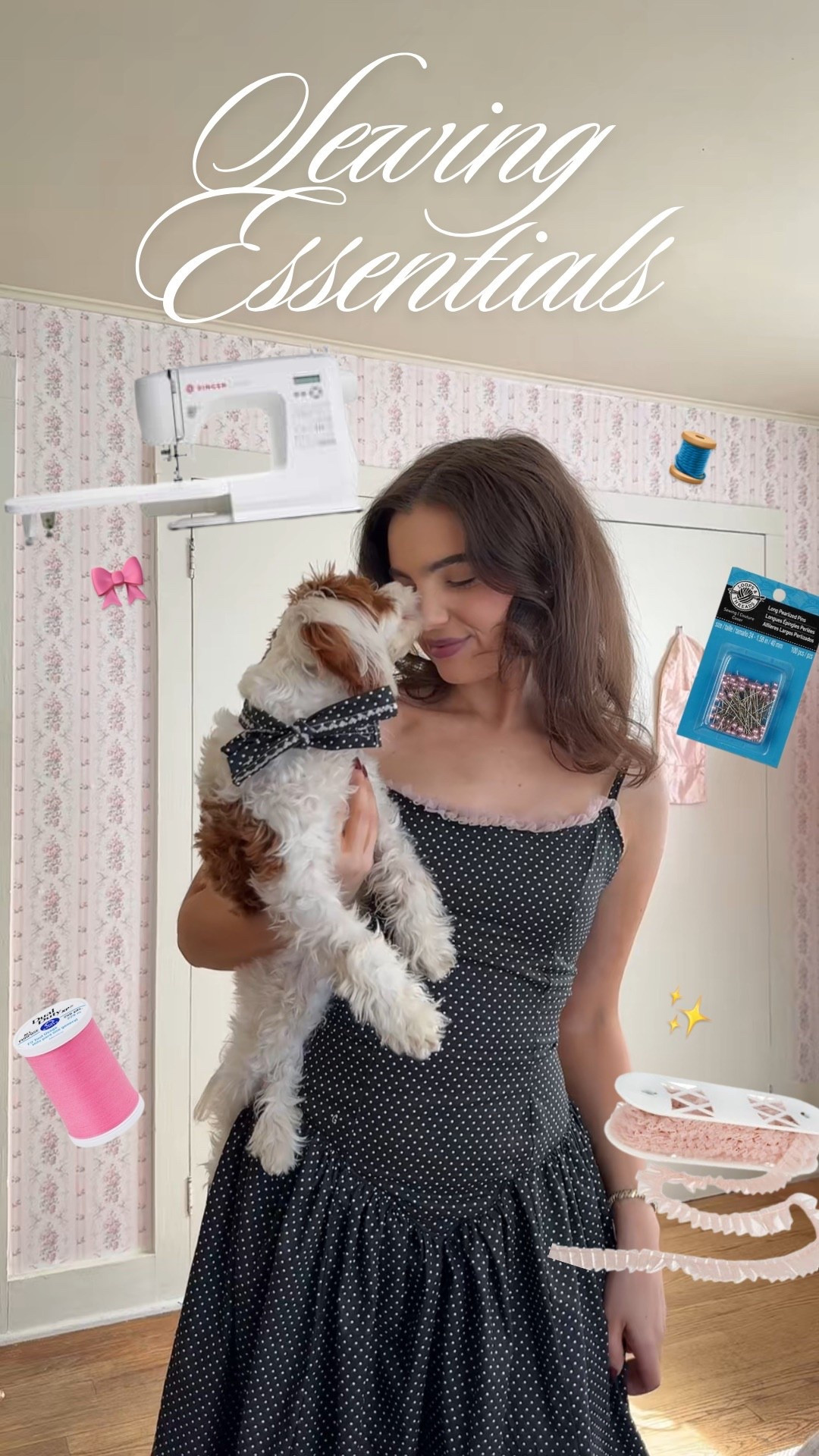 My cozy hobby must-have and sewing essentials! @michalesstores #michaelspartner #hobbies #sewing 