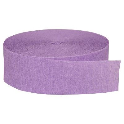 Lavender Crepe Streamer - Spritz&#8482; | Target