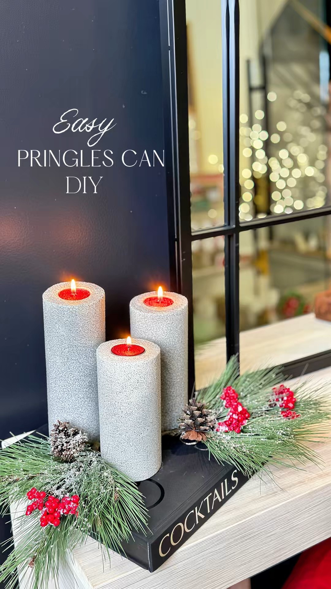 You won’t believe these chic pillar candle holders started as Pringles cans 😍🔥

With just Plaster of Paris and a little imagination, I transformed Pringles cans into elevated, high-end holiday decor! 🕯️🎄 Perfect for your Christmas tablescape, mantel styling, or cozy winter setup.

This DIY is super easy — I’d rate it a 3/10 on the difficulty scale — and it gives you that designer look for less. Minimal, modern, and totally customizable! Add a pop of paint or a touch of gold leaf for extra festive sparkle ✨

Save this idea for your next holiday craft night or budget-friendly decor project!

#DIY #HolidayDecor #ChristmasDIY #HomeDecor #PringlesHack #BudgetDecor

#LTKSeasonal #LTKHoliday #LTKHome