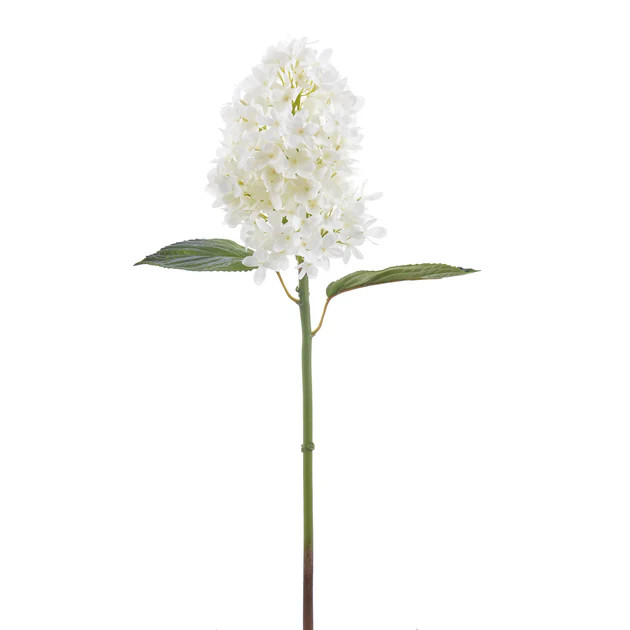 White Limelight Hydrangea Faux Stem | Cailini Coastal