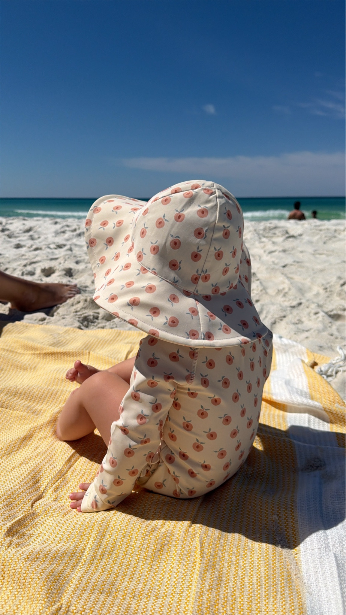 Baby girl rash guard, baby beach hat

#LTKKids #LTKBaby #LTKSwim