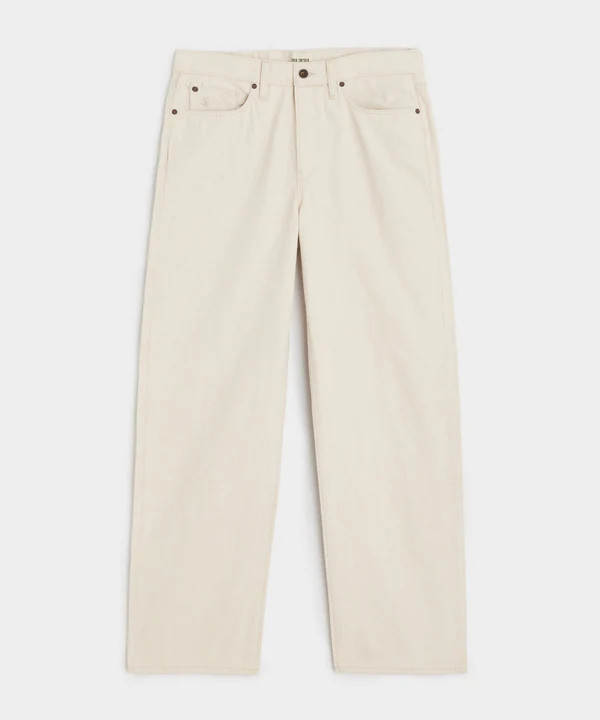 Relaxed Lightweight Japanese Selvedge Jean in Canvas | Todd Snyder