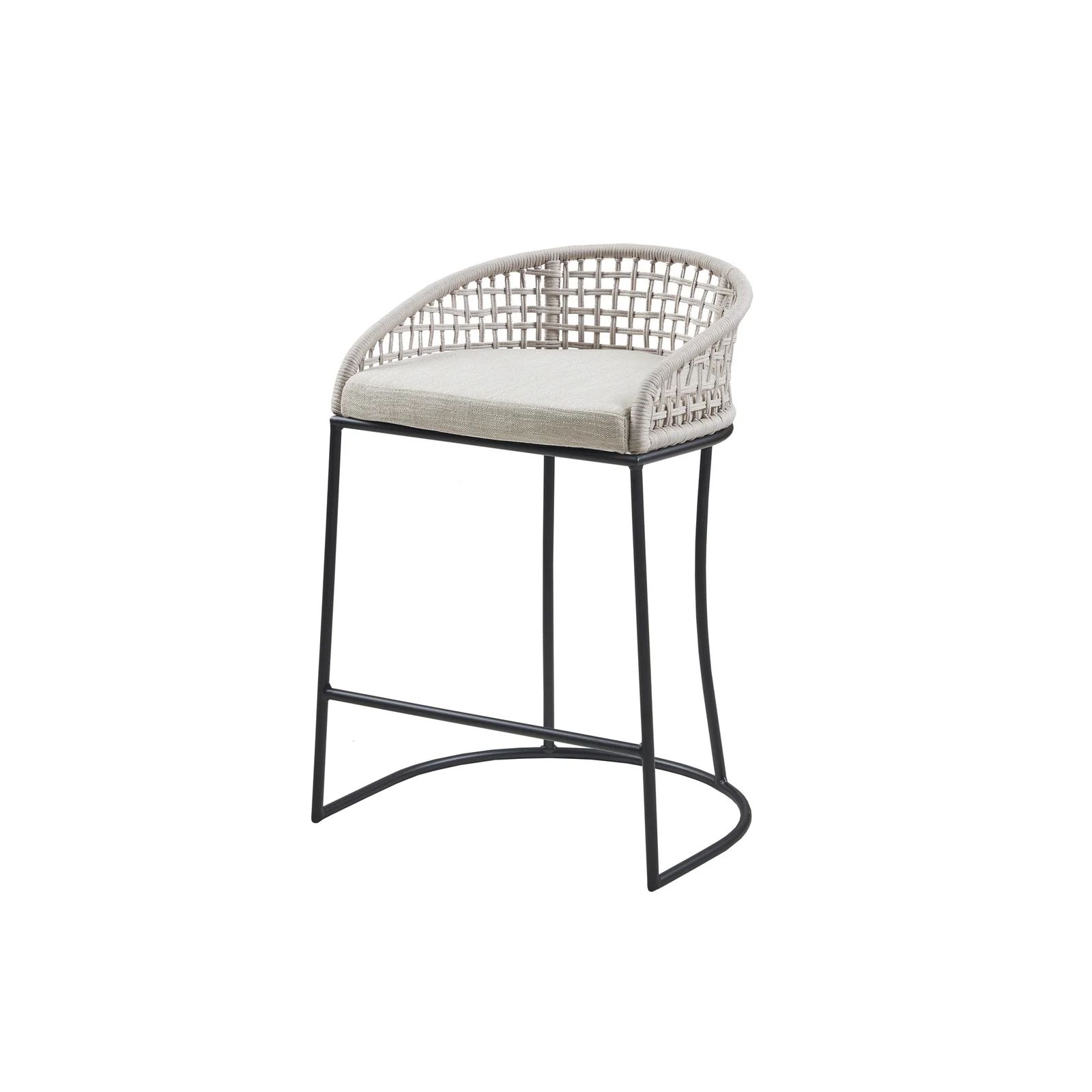 Woven Low Back Counter Stool | Wayfair Professional