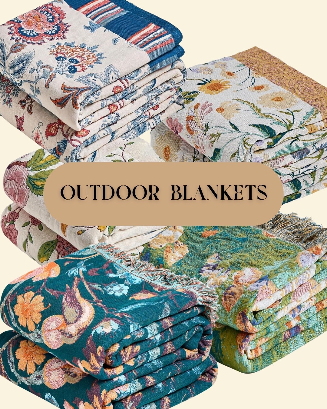 Do you want to make your outdoor adventures or picnics more fun?  These hobo blankets would be perfect for just that.  They come in a ton of colors and sizes matching anything style you need.

#LTKSeasonal #LTKHome #LTKActive