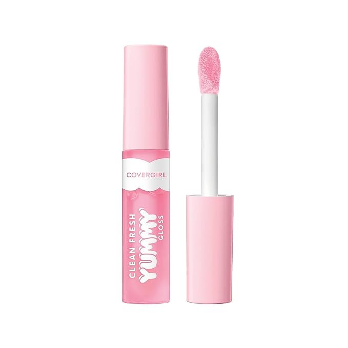 COVERGIRL Clean Fresh Yummy Gloss – Lip Gloss, Sheer, Natural Scents, Vegan Formula - Sugar Pop... | Amazon (US)