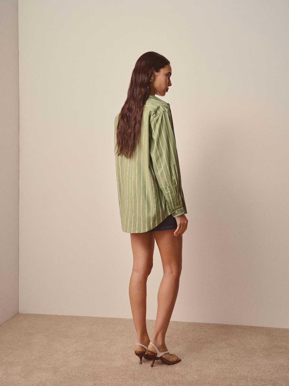 Eli Oversized Shirt | Reformation (Global)