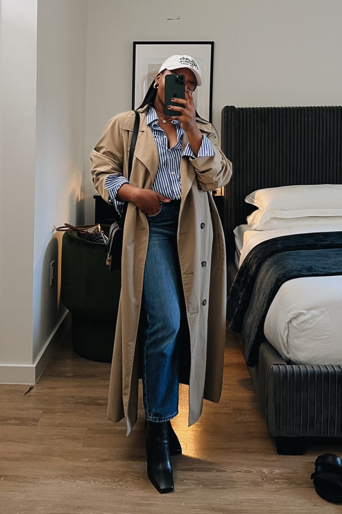 Fall outfit idea | hat is from ralph lauren o/s and boots from mango ( REF. 37024380-YVES) 

#LTKstyletip #LTKunder50 #LTKunder100