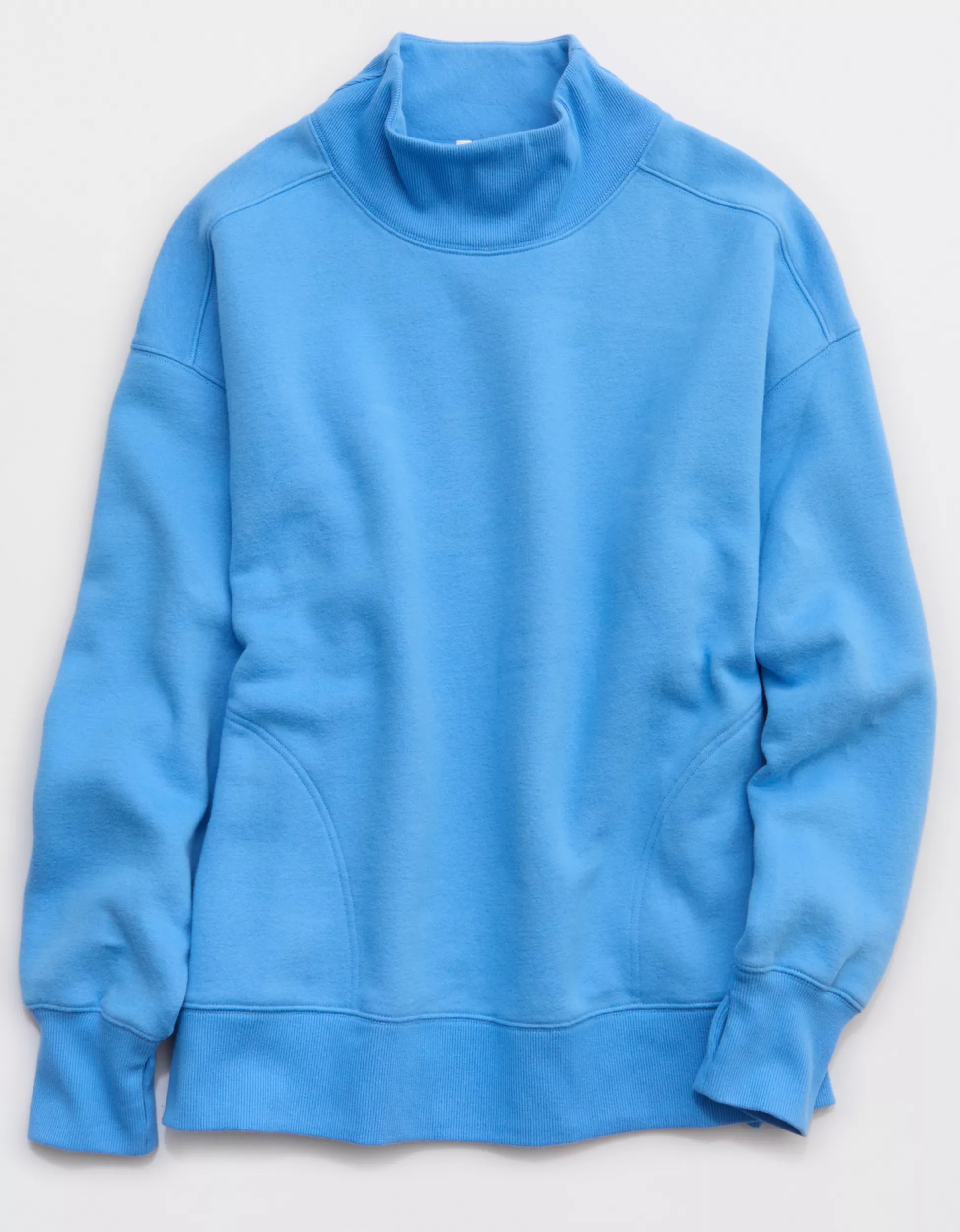 OFFLINE By Aerie Cloud Fleece Oversized Mockneck Sweatshirt | Aerie