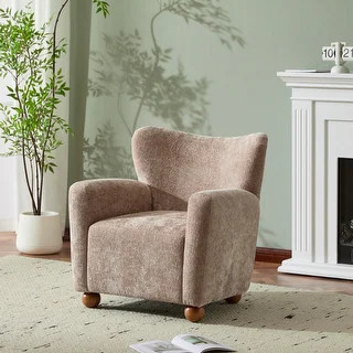 Christopher Knight Home - Eulalia Wingback Boucle Armchair - Bed Bath & Beyond - 43007601 | Bed Bath & Beyond