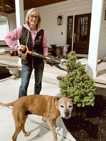 One of Deb’s favorite toys is the Worx Jawsaw chainsaw. This is a great alternative to the traditional heavy and bulky chainsaw and allows anyone to trim branches or cut down shrubs. #tools #outdoor #chainsaww

#LTKSeasonal #LTKhome