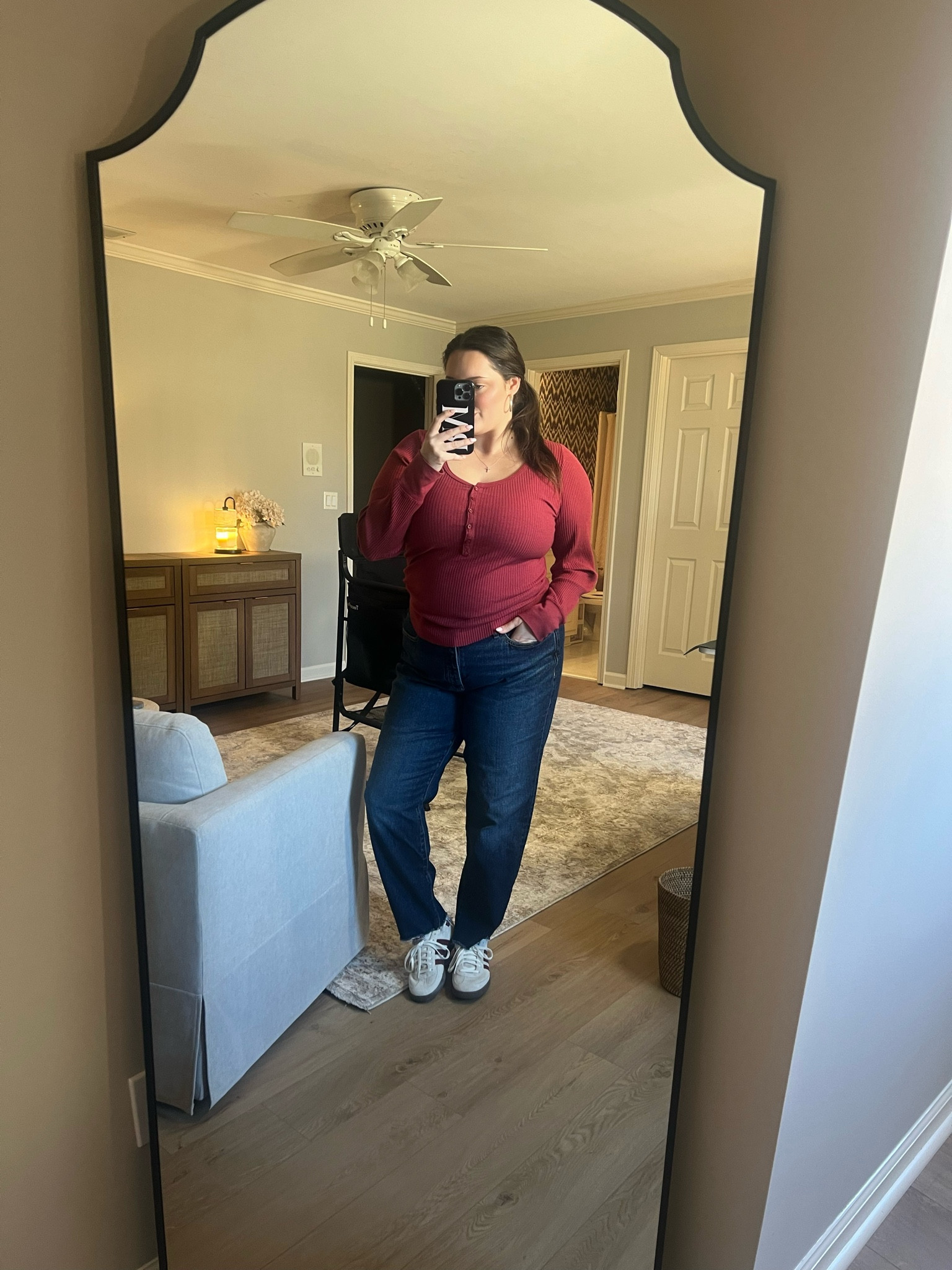 Comfy cute fit! Items from aerie, old navy, and adidas!! 🤍 

#LTKStyleTip #LTKMidsize #LTKSaleAlert