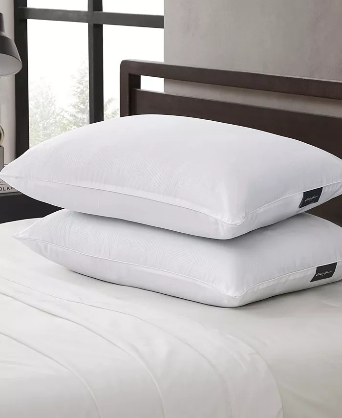 Eddie Bauer Down Alternative Jumbo 2-Pack Pillow, Standard (A $50.00 Value) - Macy's | Macy's