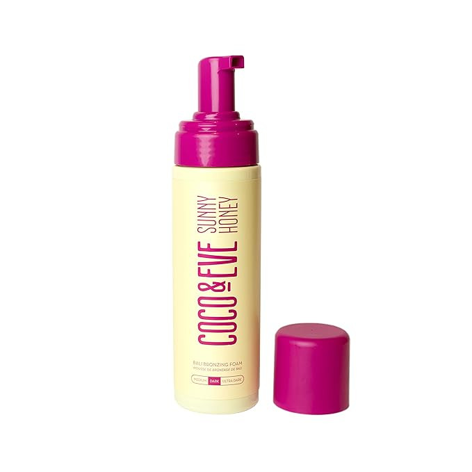 Coco & Eve Self Tanner Mousse Kit - All Natural Sunless Tanning (Dark) | Instant Lotion with Bron... | Amazon (US)