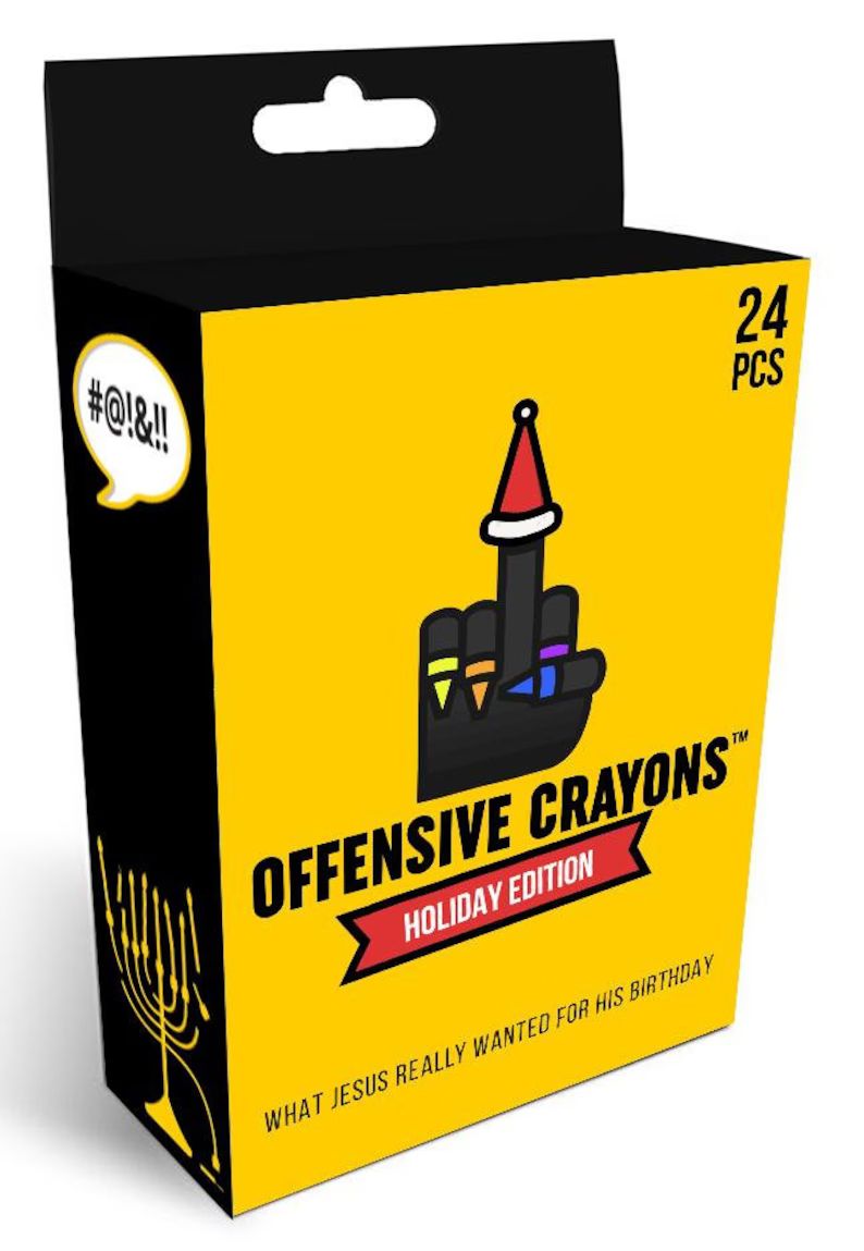 Offensive Crayons: Holiday Edition, Funny Gag Gift, christmas, Sarcastic, Humor, Gag Gift, Birthd... | Etsy (US)