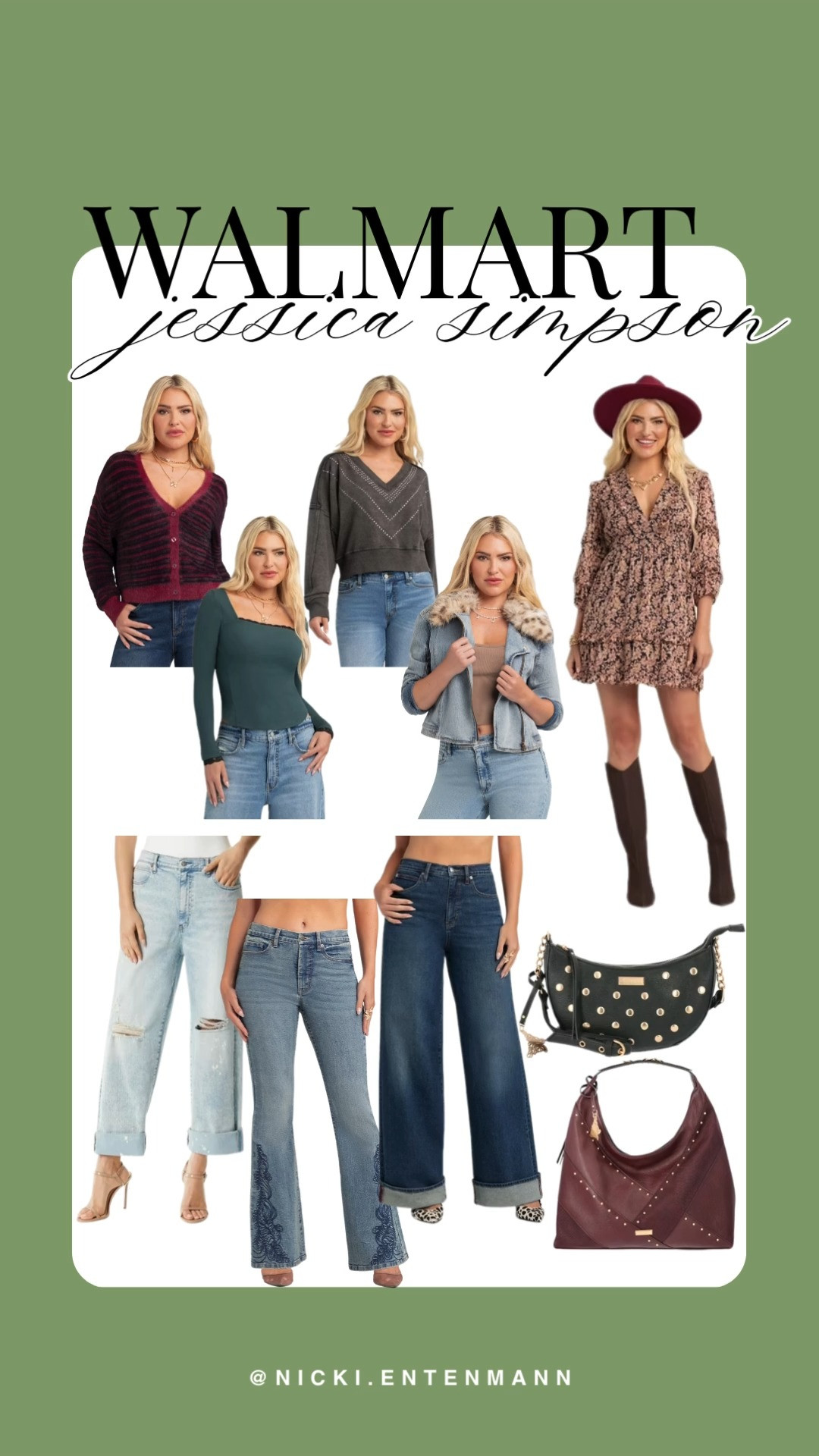 Walmart’s Jessica Simpson collection blends chic style and everyday comfort, perfect for gifting or refreshing wardrobes. Affordable fashion meets timeless flair. #Walmart #JessicaSimpson #HolidayStyle #GiftIdeas #HolidayGifts #ShoppingInspo #LifestyleInspo #TrendyLooks #FashionDeals #WardrobeGoals 

 #LTKGiftGuide #LTKootd #LTKSaleAlert