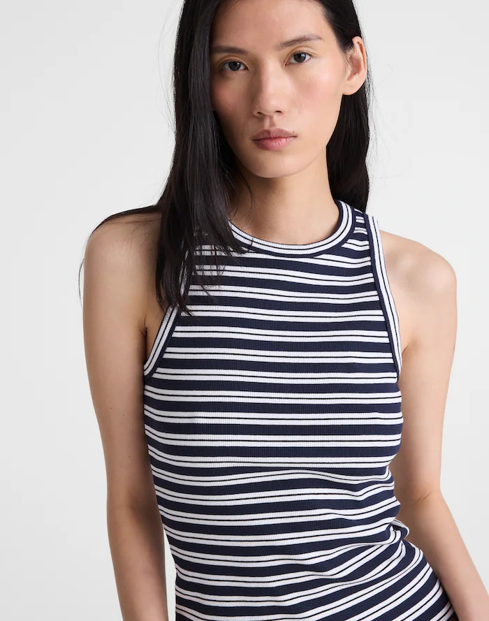 The Essential Tank in Utility Rib | Madewell
