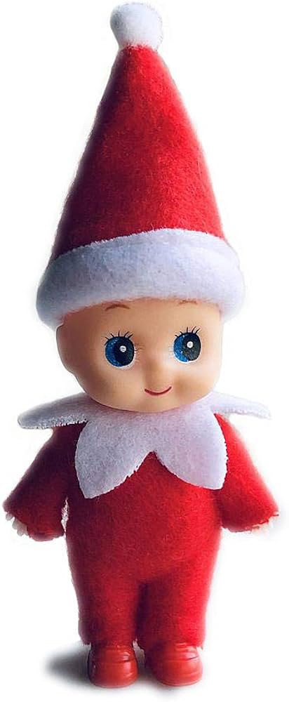 WULEEUPER Tiny Baby Elf Doll | Christmas Miniature Elf Decoration | Newborn Gift | Baby Grow Elf ... | Amazon (US)
