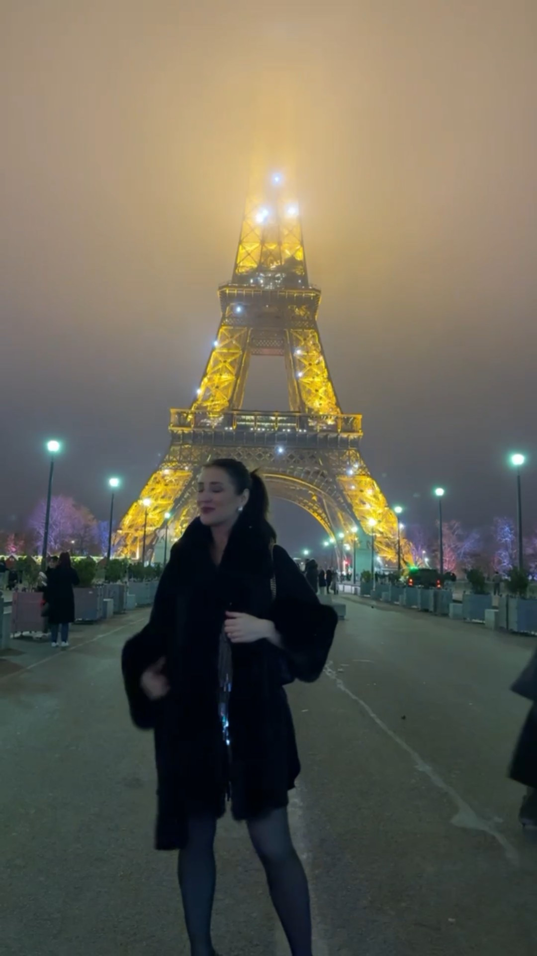 The most chic party outfit! Perfect for NYE or a cold night out in Paris! Love this fur wrap, with sequin dress and fleece lined sheer tights! 

#LTKTravel #LTKHoliday #LTKootd