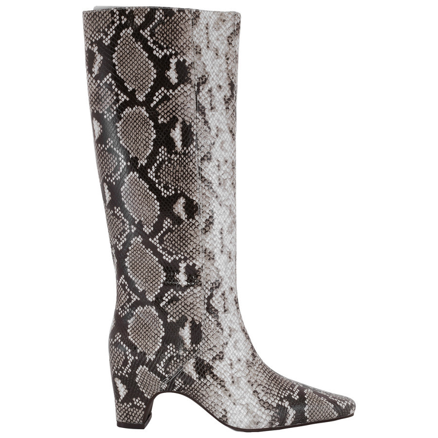 St Agni Python Print Leather High Boots | Jomashop.com & JomaDeals.com