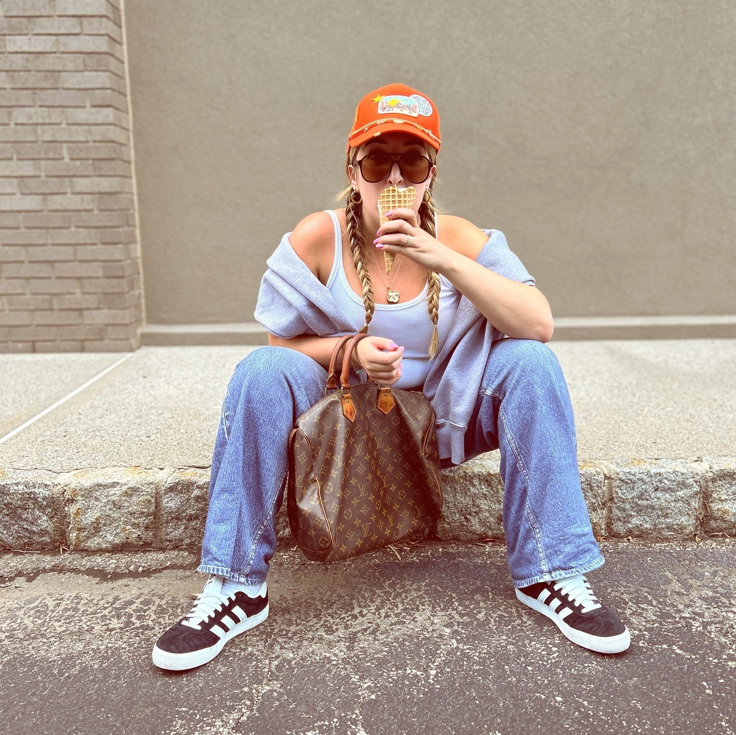 WFH Fit, hat is a custom design (details on my IG)

#LTKMidsize #LTKSeasonal #LTKTravel