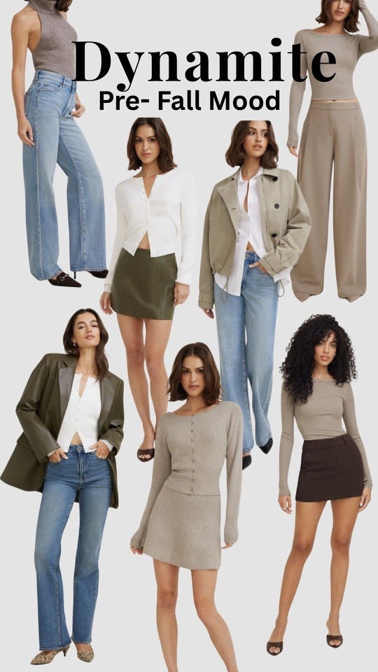 Pre fall favorites from @dynamiteclothing #ad ✨

#LTKFindsUnder100 #LTKSeasonal #LTKStyleTip