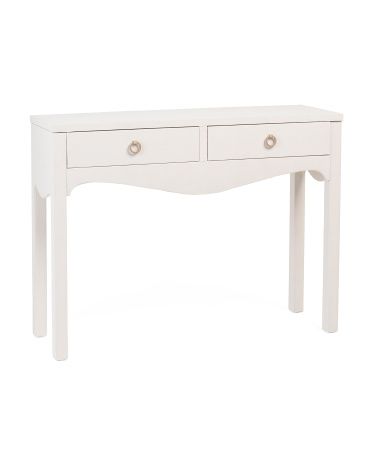 42in Linen Console Table | TJ Maxx