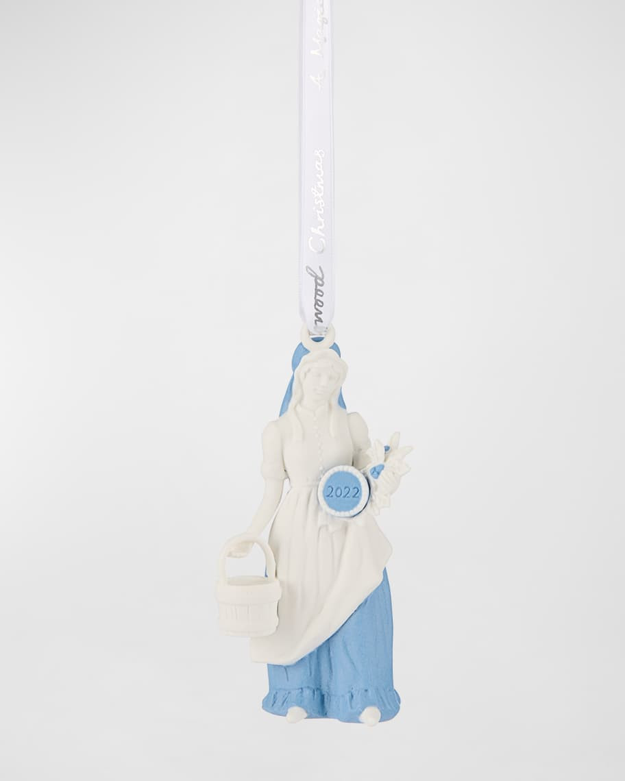Wedgwood Eight Maid Milking Christmas Ornament | Neiman Marcus