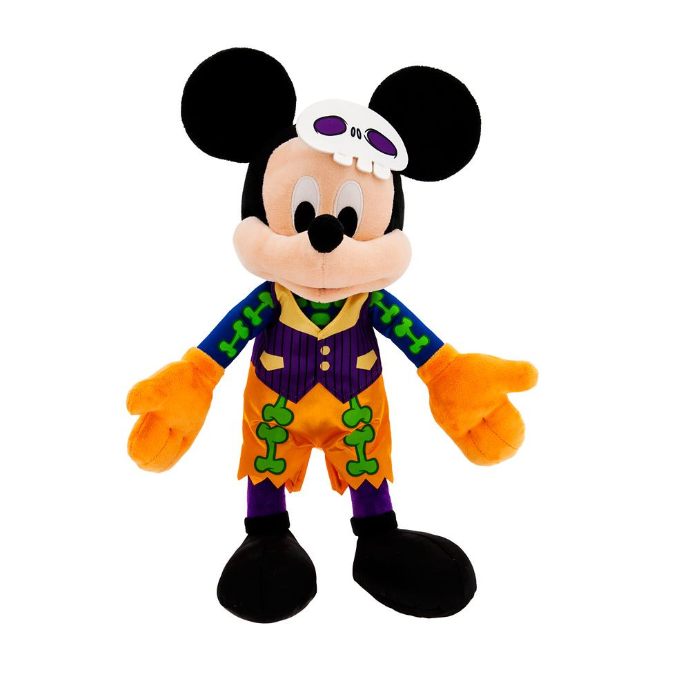 Mickey Mouse Glow-in-the-Dark Halloween 2023 Plush – Medium 15'' | Disney Store