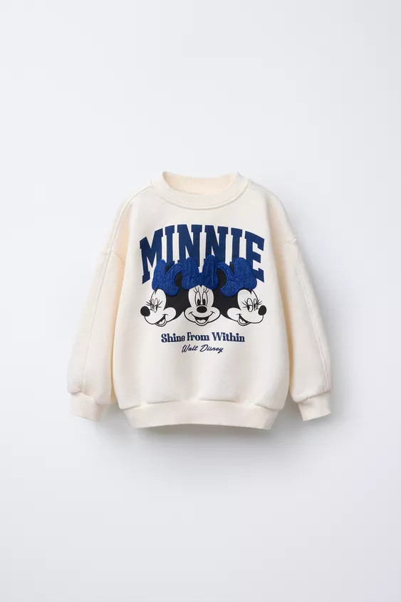 MINNIE MOUSE © DISNEY PATCH SWEATSHIRT | Zara UK