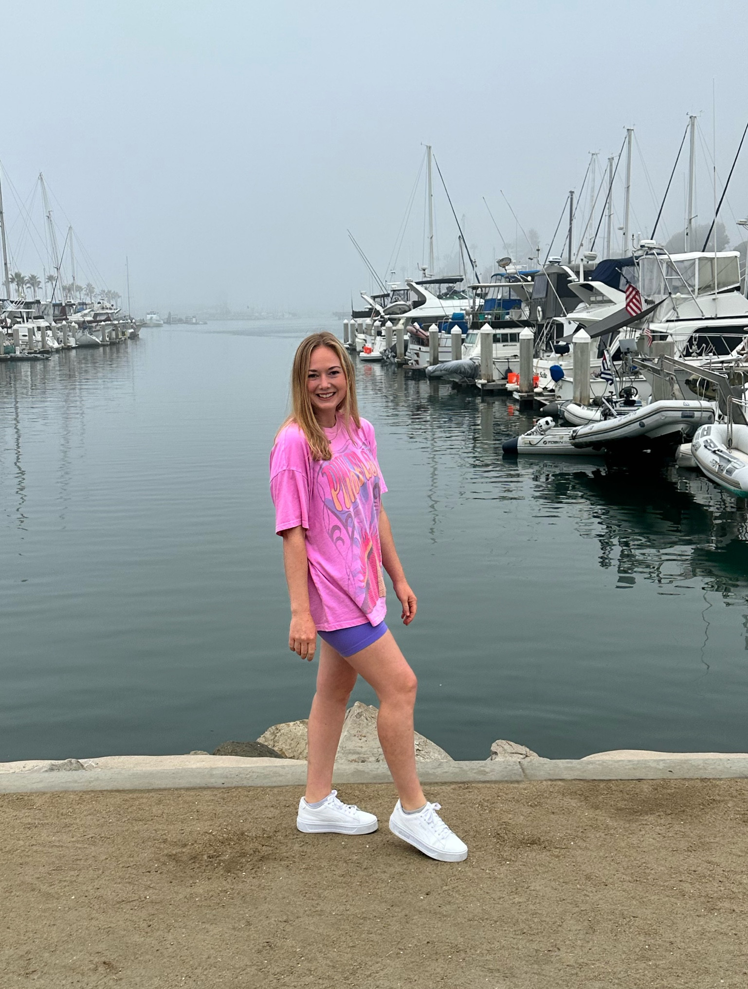 Weekend casual outfit style. One of my favorite oversized graphic band tees is on sale (size small). It pairs with my favorite lavender Lululemon biker shorts (size 6) which are also currently on sale and white sneakers (size 7). #bikershortoutfits #casualoutfits #momstyle #oversizedtees #graphictees

#LTKU #LTKfitness #LTKsalealert