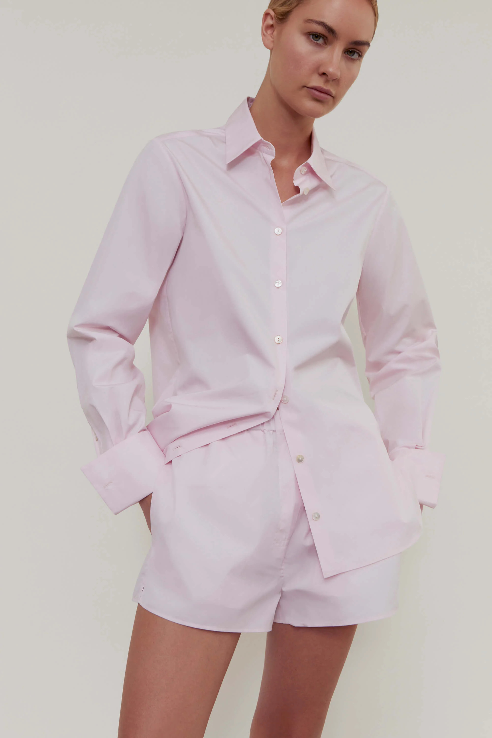 Britannia Shirt in Cotton | Amiya