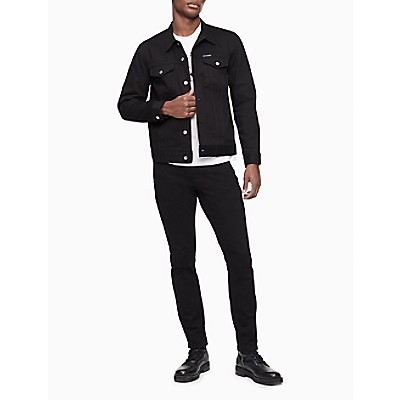 Black Denim Trucker Jacket | Calvin Klein | Calvin Klein (US)